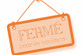 fermeture pour congé annuel du 23/06 au 06/07 