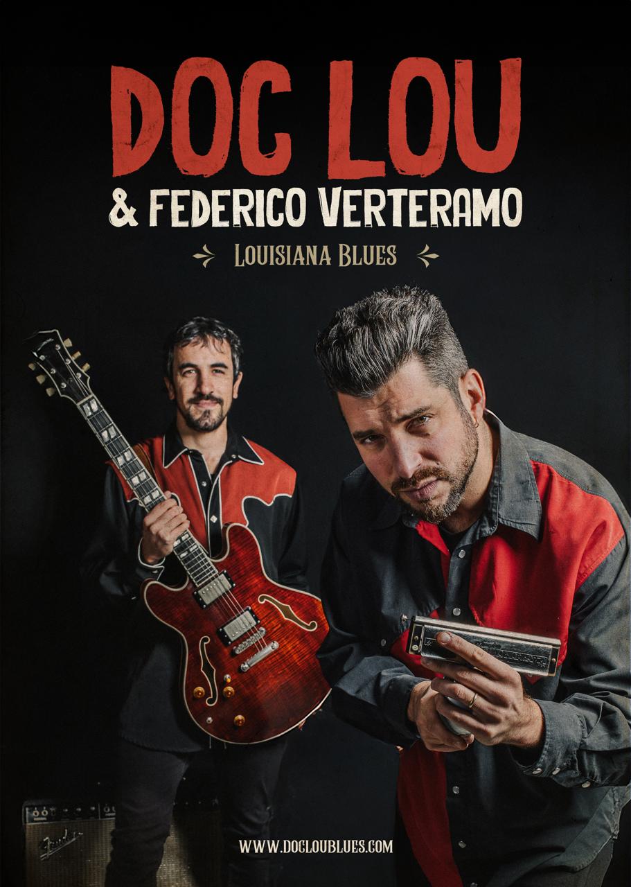 Jeudi 12/03: Concert de blues ( avec doc lou et Federico Verteramo)