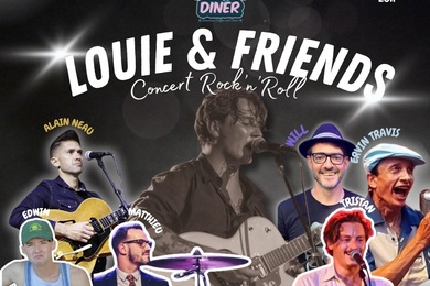 Jeudi 06/11 : Concert de Rock ( Louie & friends ) 