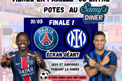 diffusion finale PSG vs Inter 