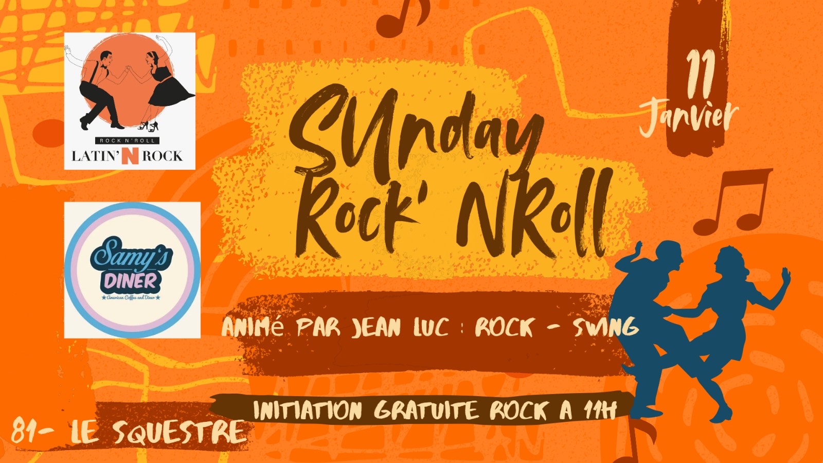 Dimanche 11/01: Sunday Rock'n'roll 