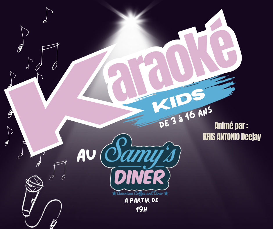 22/08 : Soirée Karaoké Kid's 