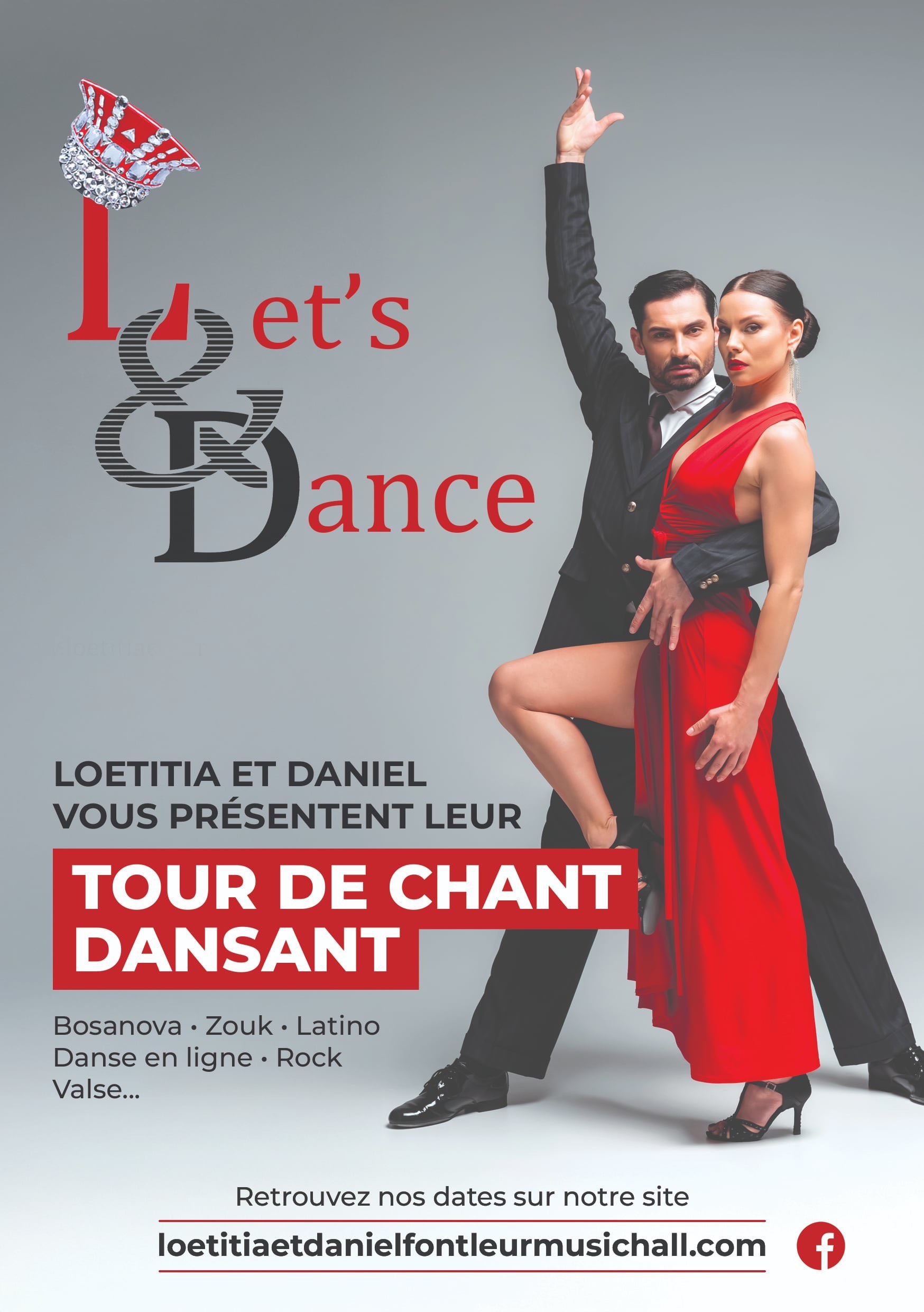 jeudi 15/05 : let's dance  ( nouveau show de daniel et Loetitia ) 