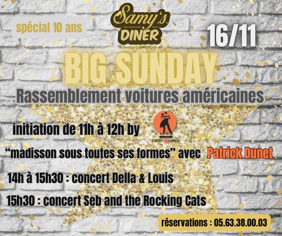 Samy's Sunday special 10 ans